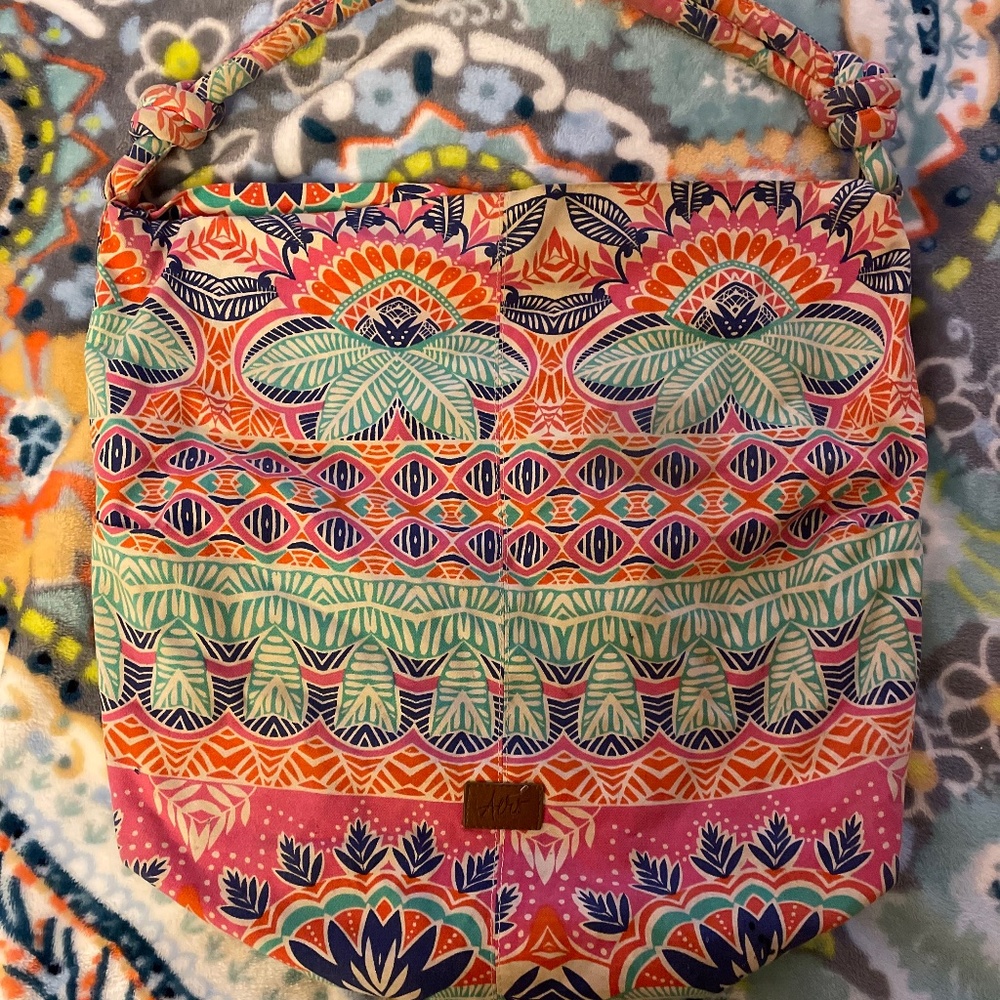 Aerie Tribal Beach Bag/Book Bag Tote